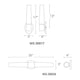 Modern Forms - Tusk 17" LED Wall Sconce - Lights Canada