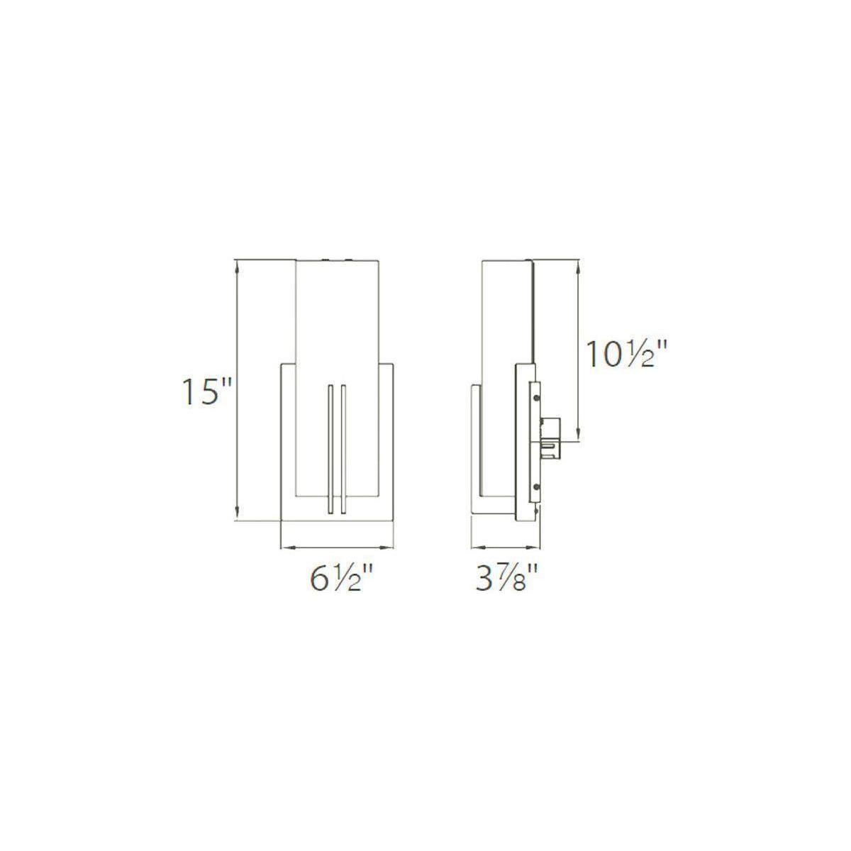 dweLED - Moderne 15" LED Wall Sconce - Lights Canada