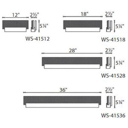 Modern Forms - Quantum 12" LED Bathroom Vanity or Wall Light - Lights Canada