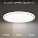 Modern Forms - Argo 19" LED Round Flush Mount 3-CCT - Lights Canada
