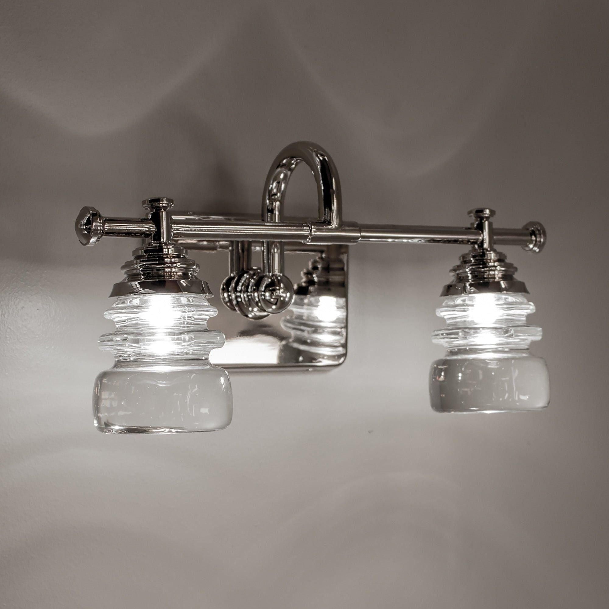 dweLED - Rondelle 14" LED Bath Vanity & Wall Light - Lights Canada