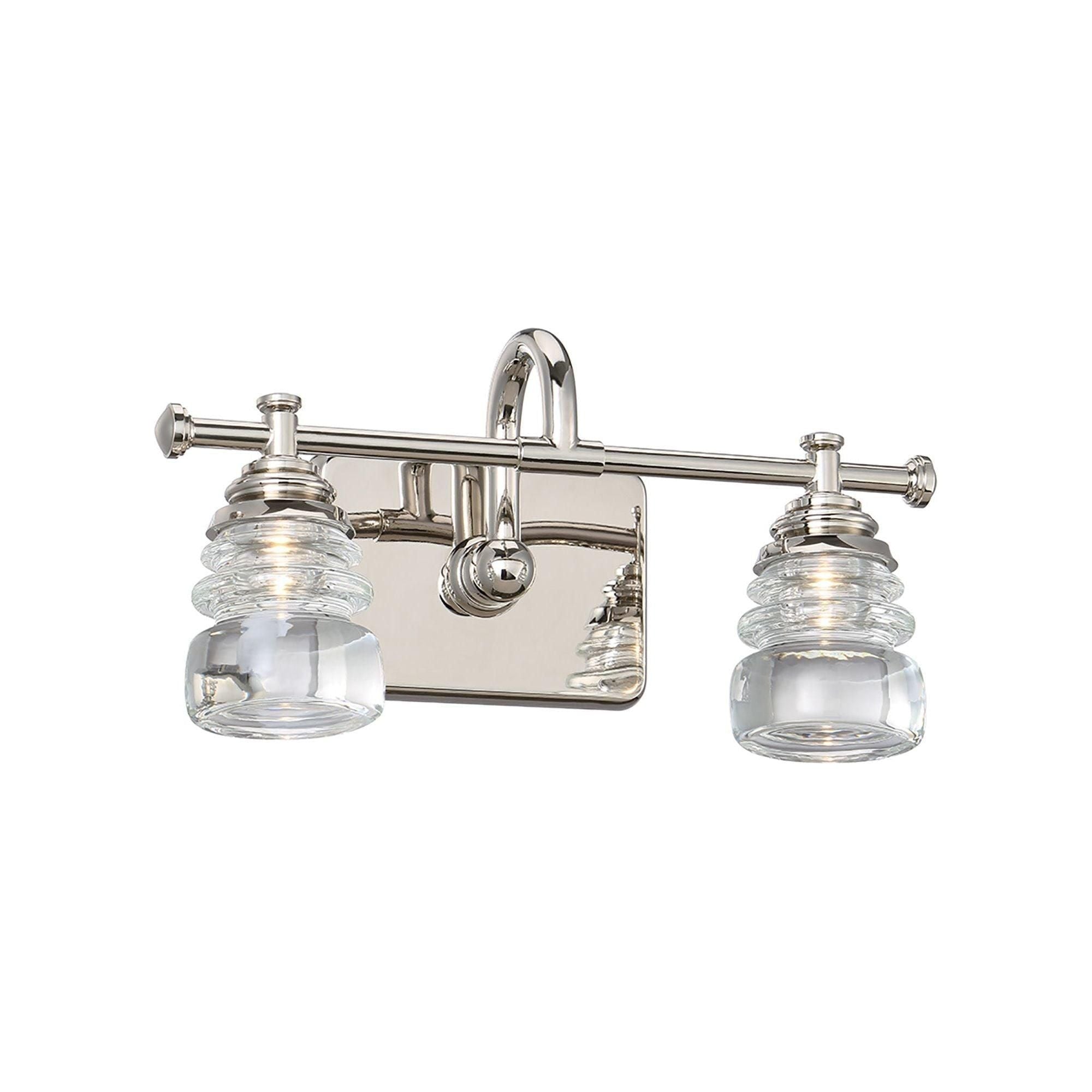 dweLED - Rondelle 14" LED Bath Vanity & Wall Light - Lights Canada