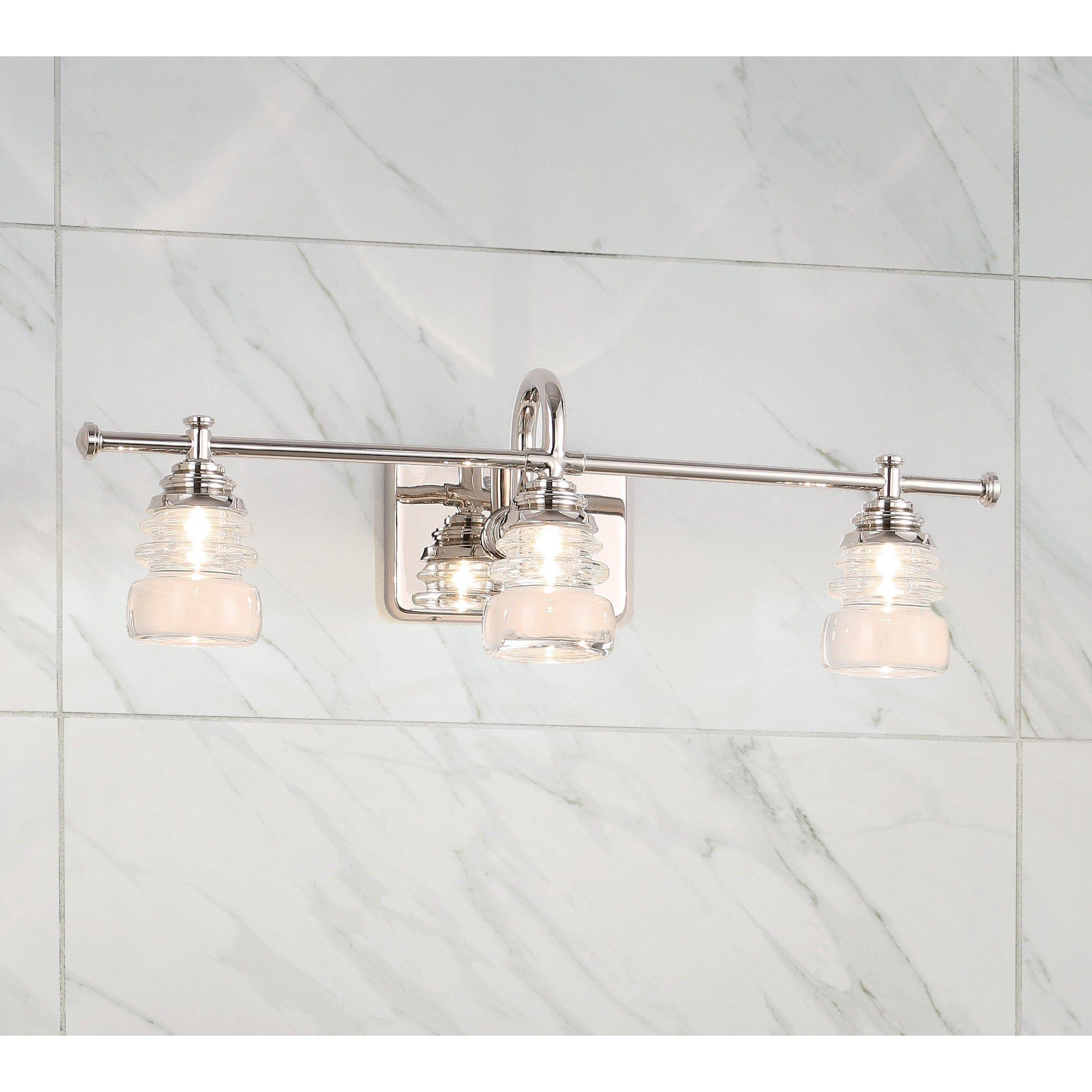 dweLED - Rondelle 24" LED Bath Vanity & Wall Light - Lights Canada