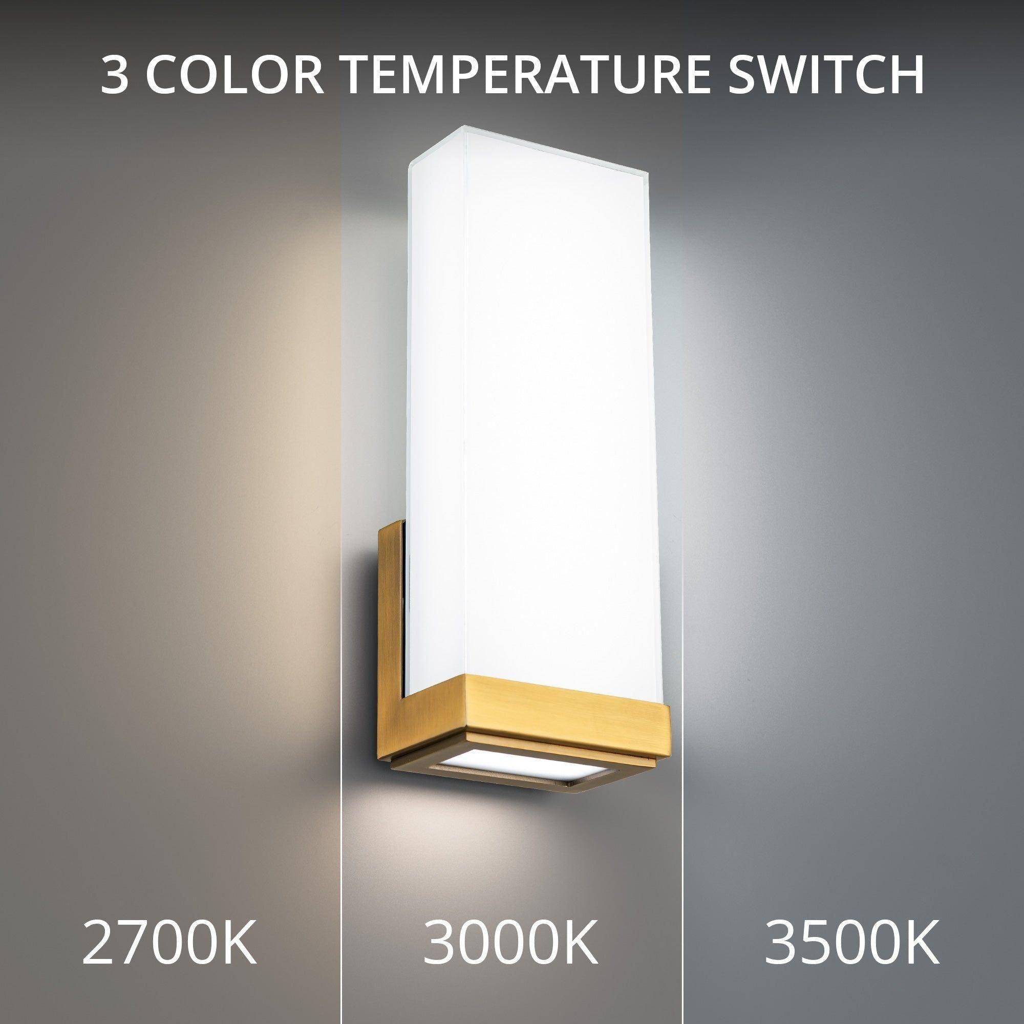 dweLED - Coltrane 14" LED Wall Sconce - Lights Canada