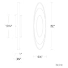 Modern Forms - Valor 22" LED Wall Light - Lights Canada