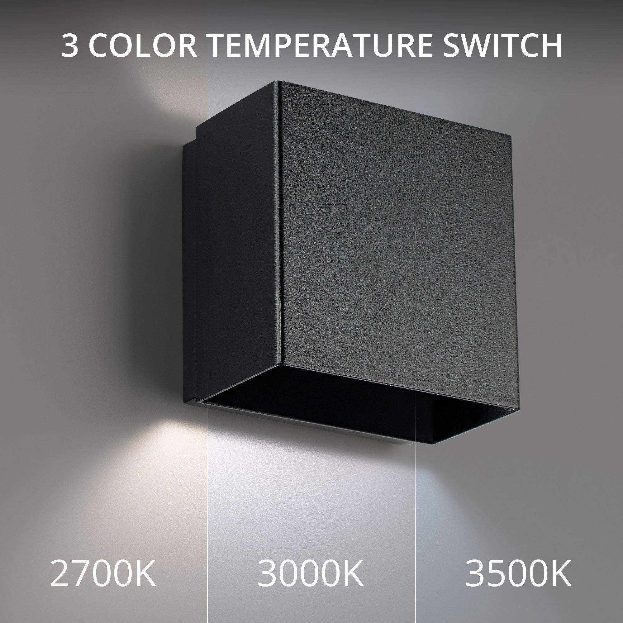 dweLED - Boxi 5" LED Wall Sconce - Lights Canada