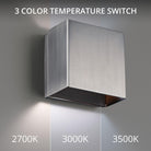 dweLED - Boxi 5" LED Wall Sconce - Lights Canada