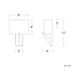 dweLED - Fitzgerald 11" LED Wall Sconce - Lights Canada