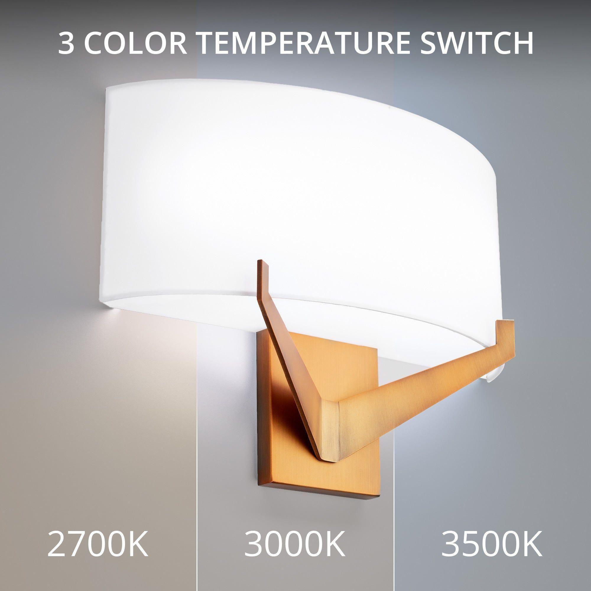 dweLED - Fitzgerald 12" LED Wall Sconce - Lights Canada