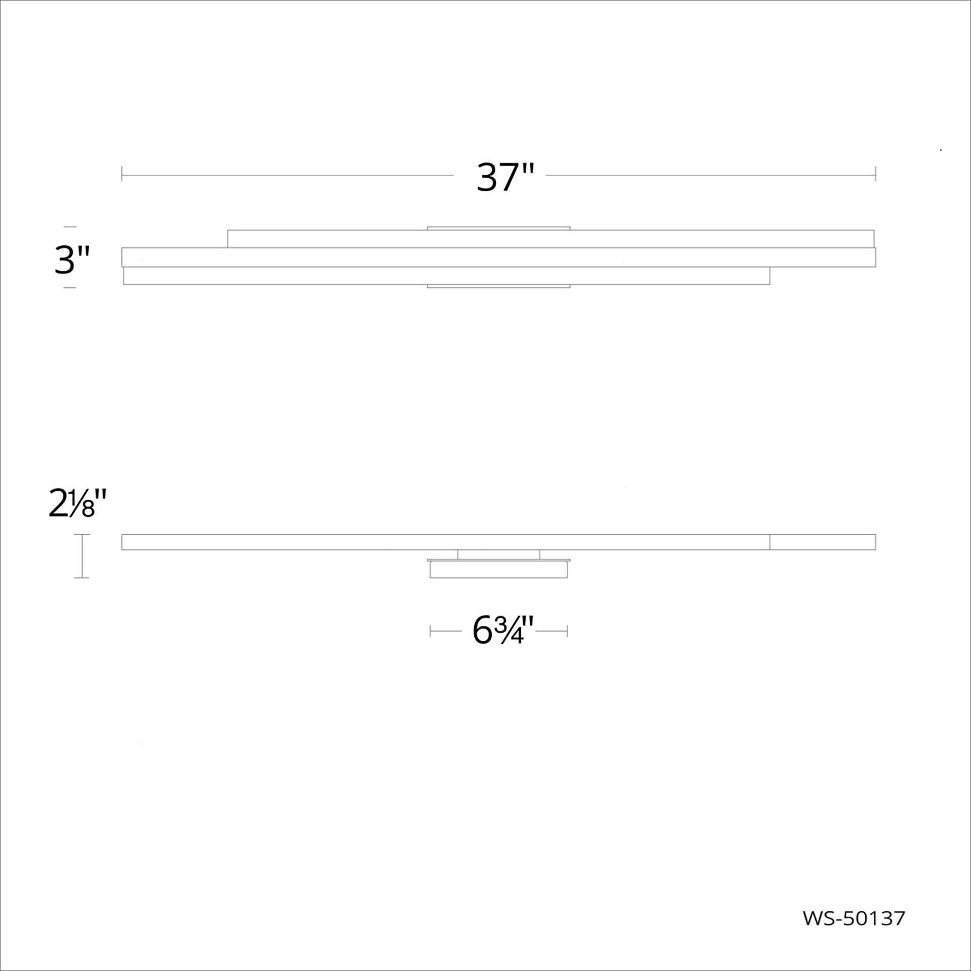 Modern Forms - Tandem 37" LED Bath Vanity & Wall Light - Lights Canada