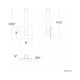 dweLED - Jedi 12.6" LED Wall Sconce - Lights Canada