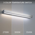 Modern Forms - Open Bar 27" LED Bathroom Vanity or Wall Light 3-CCT - Lights Canada