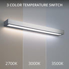 Modern Forms - Open Bar 37" LED Bathroom Vanity or Wall Light 3-CCT - Lights Canada
