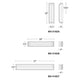 dweLED - Trio 20.3" LED Bath Vanity & Wall Light - Lights Canada