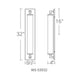 Modern Forms - Gatsby 32" LED Wall Sconce - Lights Canada