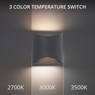 dweLED - Duet 5.5" LED Wall Sconce - Lights Canada