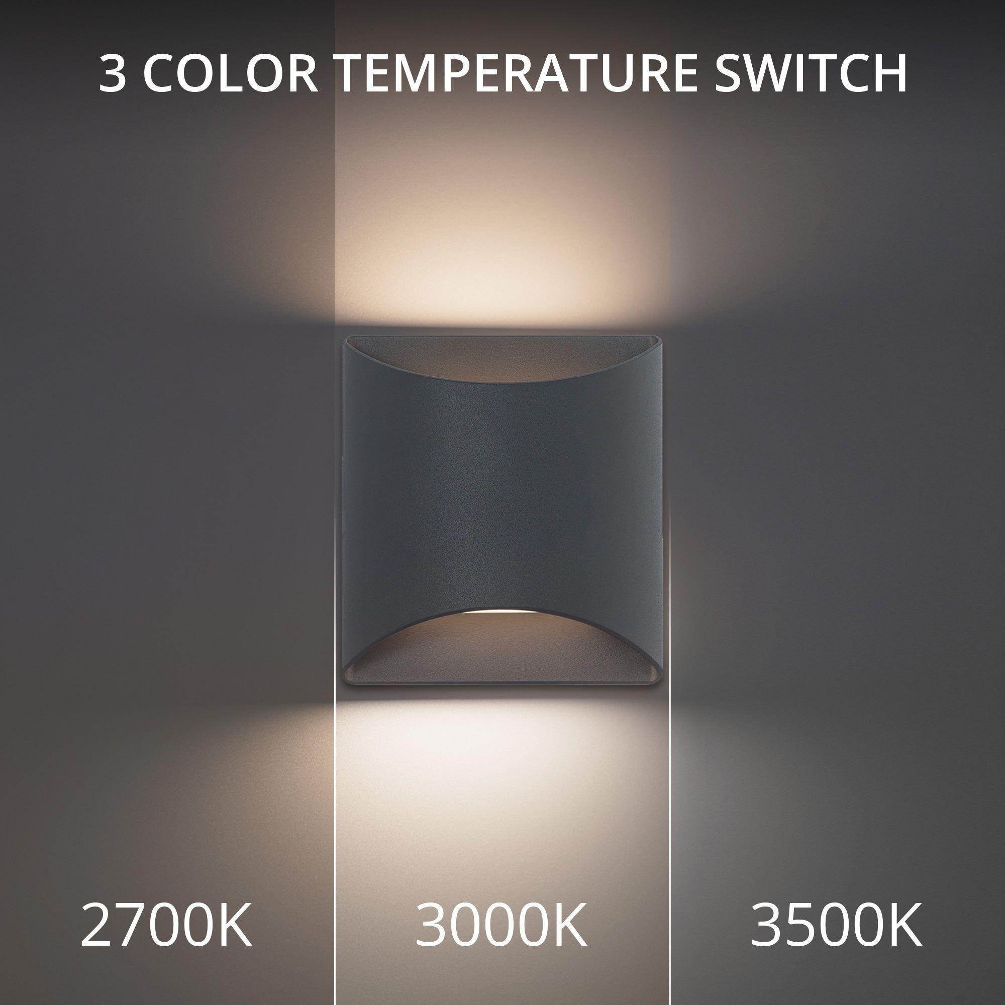 dweLED - Duet 5.5" LED Wall Sconce - Lights Canada