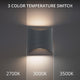 dweLED - Duet 5.5" LED Wall Sconce - Lights Canada