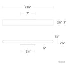 Modern Forms - 0 to 60 24" LED Bathroom Vanity or Wall Light 3-CCT - Lights Canada