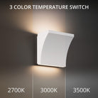 dweLED - Cornice 5.3" LED Wall Sconce - Lights Canada