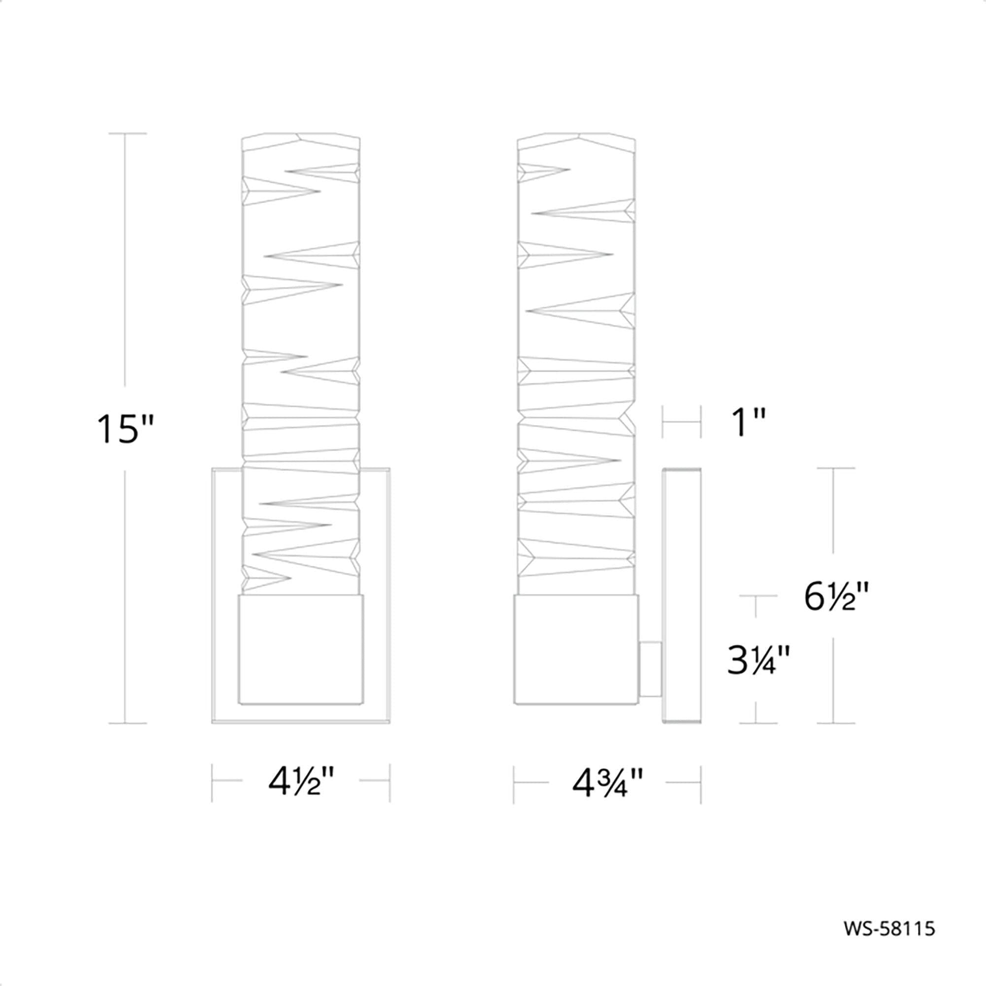 Modern Forms - Juliet 15" LED Wall Sconce - Lights Canada