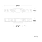 Modern Forms - Juliet 27" LED Bathroom Vanity or Wall Light - Lights Canada