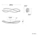 Modern Forms - Lior 29" LED Bath Vanity & Wall Light - Lights Canada