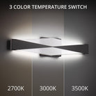 dweLED - Enigmatic 24" LED Bath Vanity & Wall Light - Lights Canada