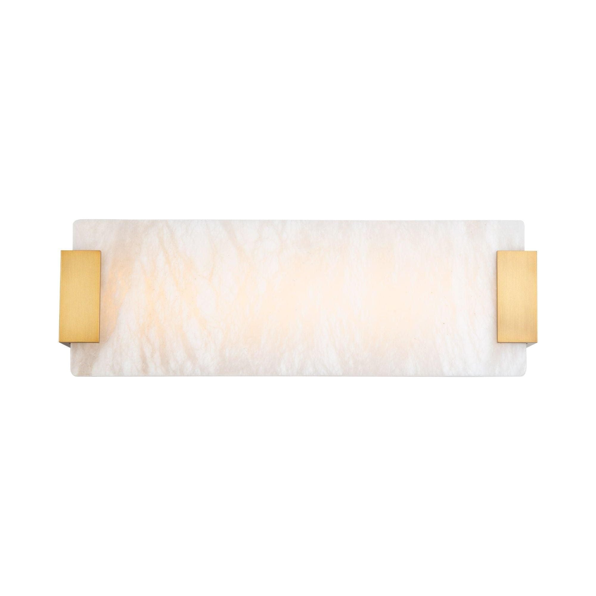 Modern Forms - Quarry 18" LED Natural Alabaster Wall Sconce - Lights Canada