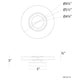 Modern Forms - Cymbal 10" LED Wall Sconce - Lights Canada