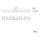 Modern Forms - Forbes 37" 4 Light LED Wall Sconce - Lights Canada