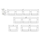 Modern Forms - Glacier 37" LED Bathroom Vanity or Wall Light - Lights Canada