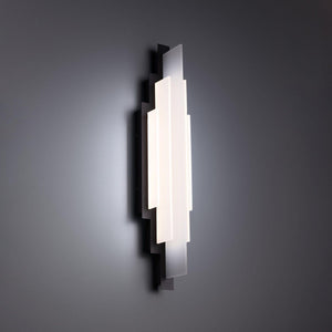 dweLED - Nouveau 22.8" LED Wall Sconce - Lights Canada