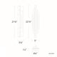 dweLED - Nouveau 22.8" LED Wall Sconce - Lights Canada