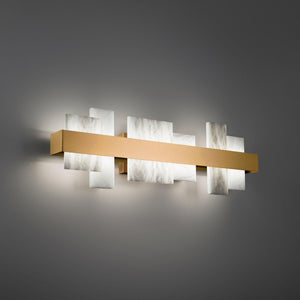 Modern Forms - Acropolis 27" LED Bath Vanity & Wall Light - Lights Canada