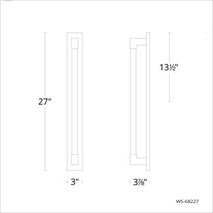 Modern Forms - Barre 27" LED Bath Vanity & Wall Light 3-CCT - Lights Canada