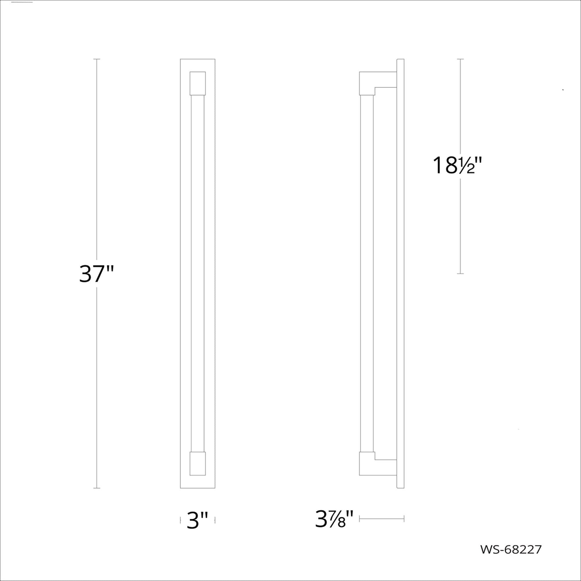 Modern Forms - Barre 37" LED Bath Vanity & Wall Light 3-CCT - Lights Canada