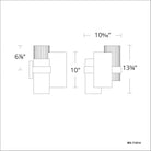 Modern Forms - Harmony 14" Wall Sconce - Lights Canada