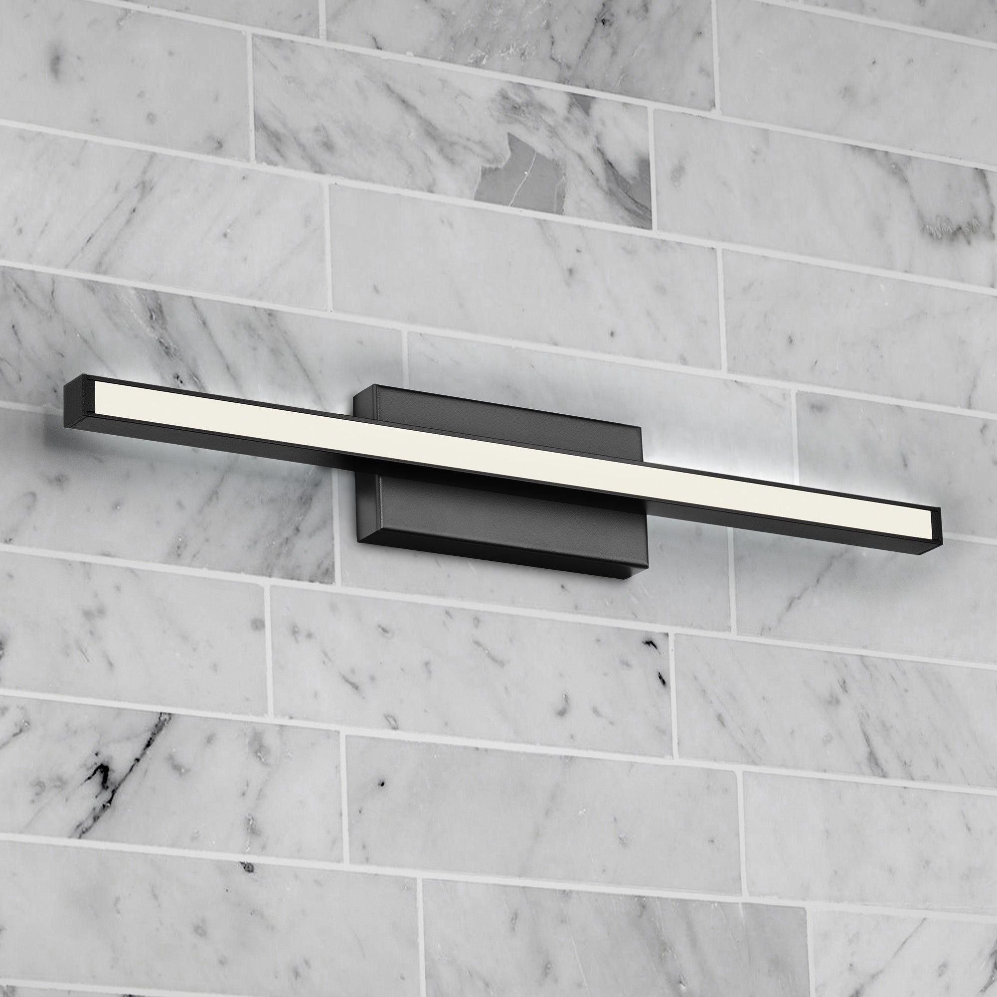 dweLED - Parallax 18" LED Bath Vanity & Wall Light - Lights Canada