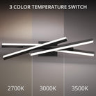 dweLED - Parallax 27" LED Bath Vanity & Wall Light - Lights Canada