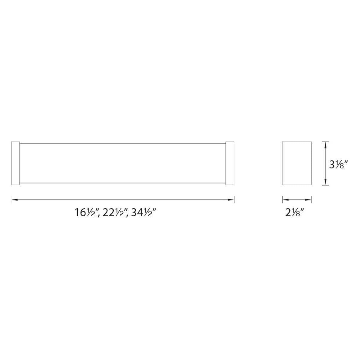 dweLED - Svelte 34" LED Bath Vanity & Wall Light - Lights Canada