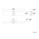dweLED - Minibar 28" LED Bath Vanity & Wall Light - Lights Canada