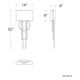Modern Forms - Sartre 32" LED Wall Sconce - Lights Canada