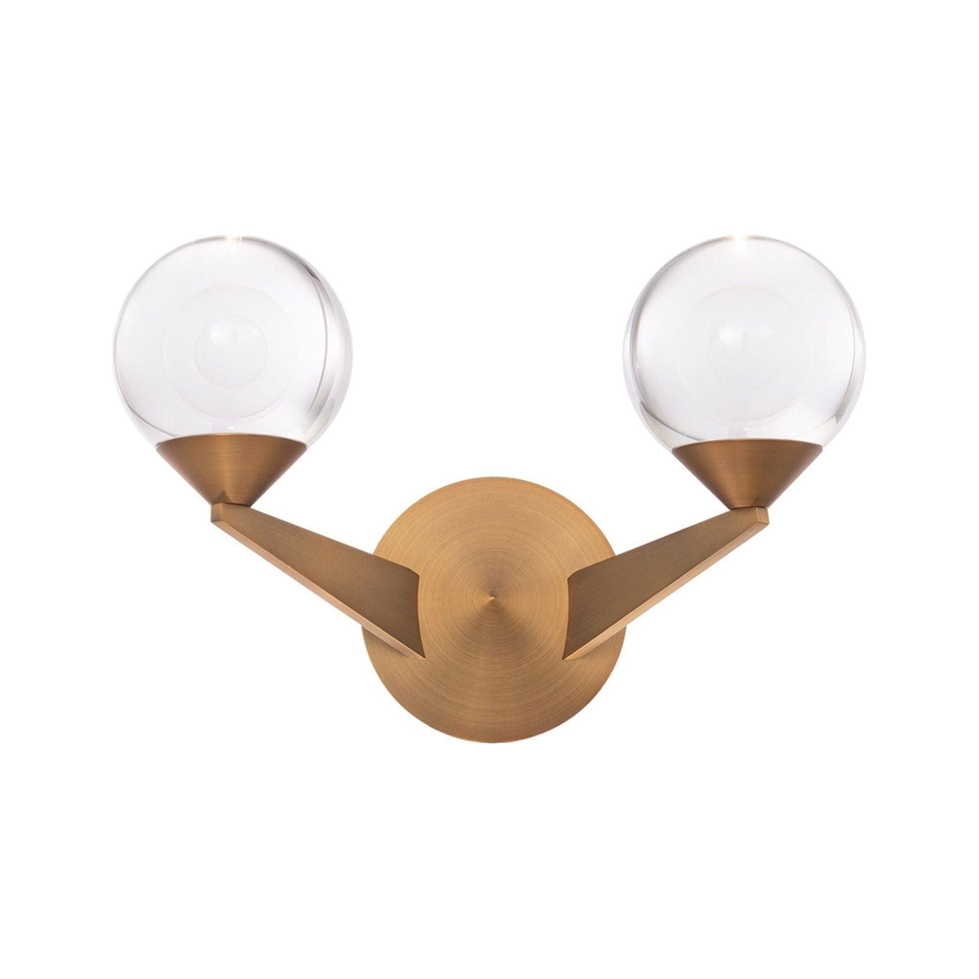 Modern Forms - Double Bubble 15" LED 2 Light Wall Sconce - Lights Canada