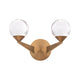 Modern Forms - Double Bubble 15" LED 2 Light Wall Sconce - Lights Canada