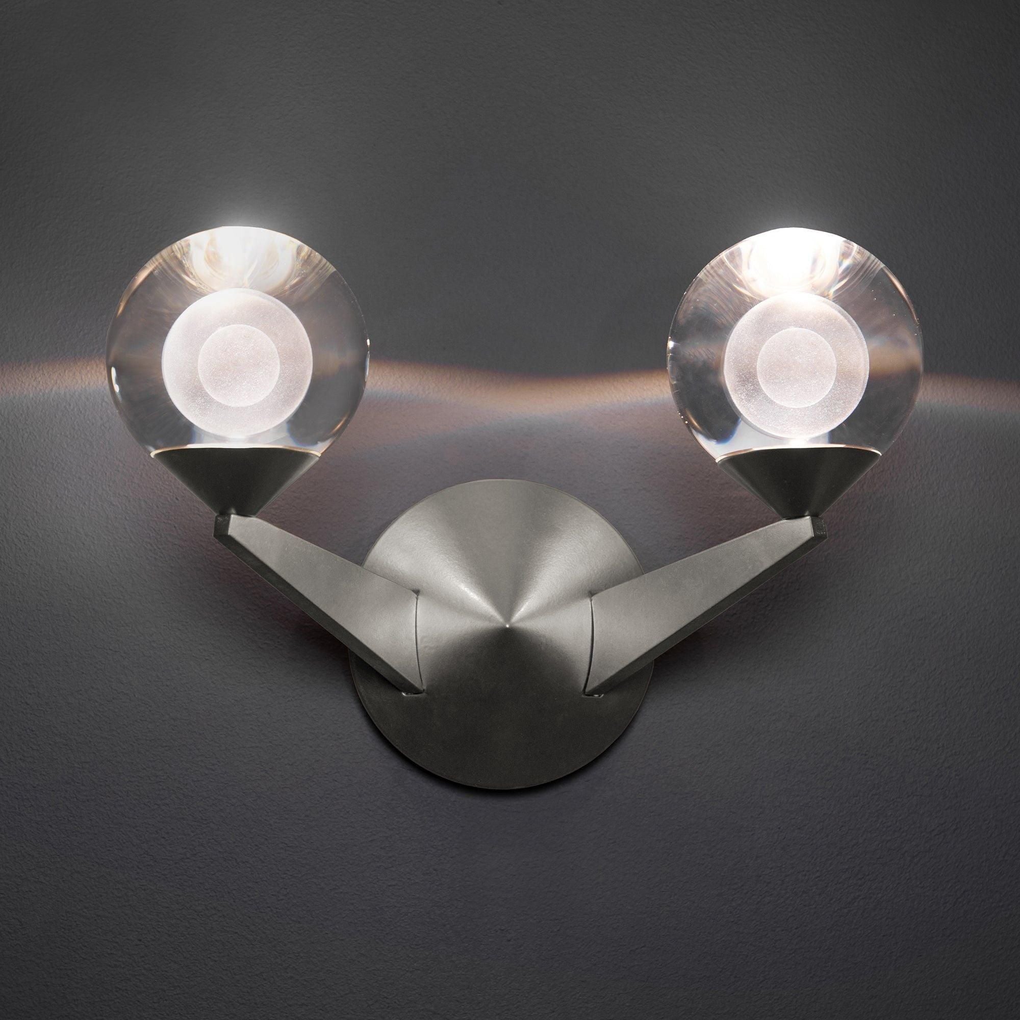 Modern Forms - Double Bubble 15" LED 2 Light Wall Sconce - Lights Canada