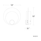 Modern Forms - Rowlings 10" LED Wall Sconce - Lights Canada