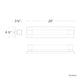 Modern Forms - Terra 20" LED Bath Vanity & Wall Light - Lights Canada