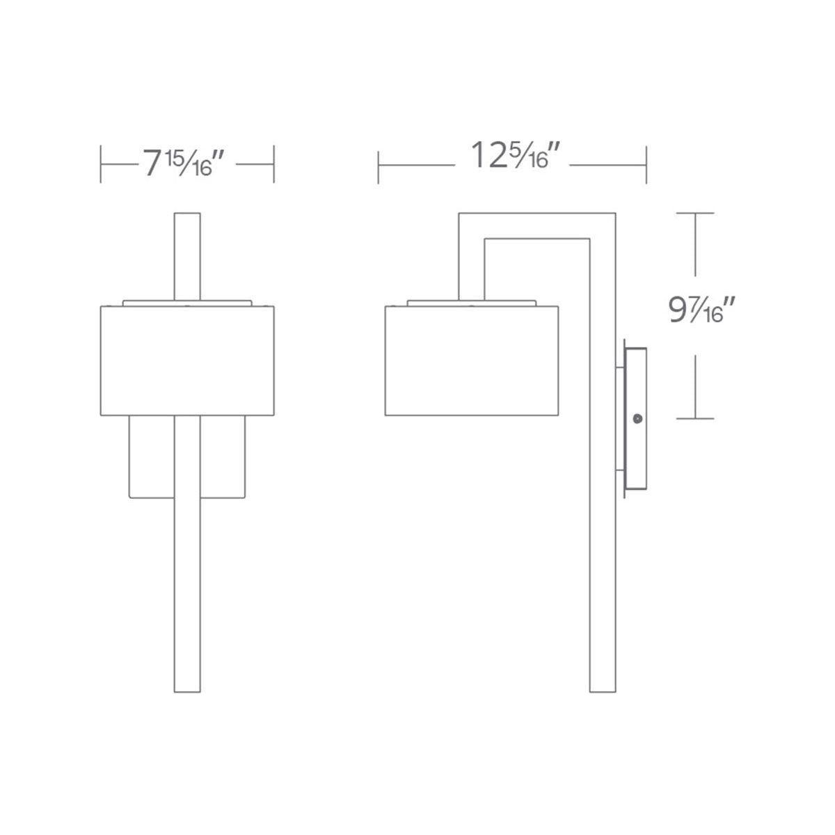 Modern Forms - Garbo 22" LED Wall Sconce - Lights Canada