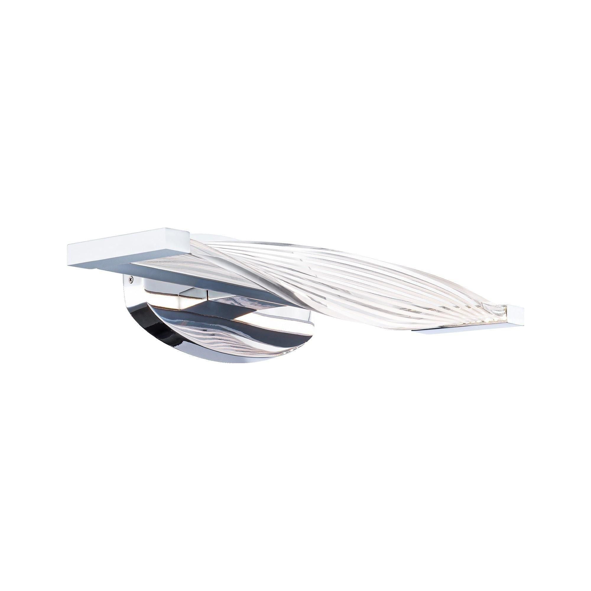 dweLED - Wave 17" LED Bath Vanity & Wall Light - Lights Canada
